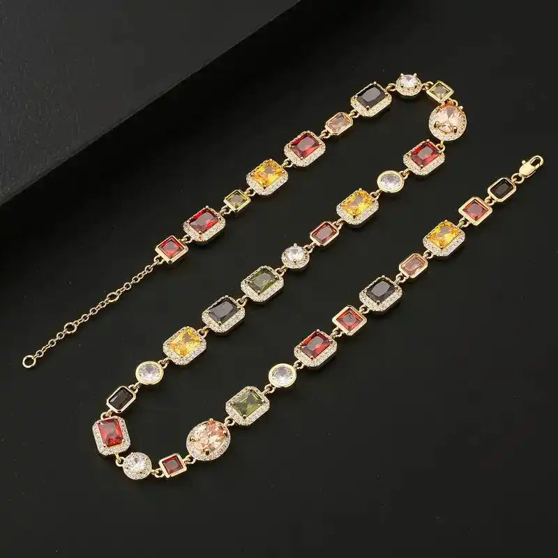Aurora Gem Necklace