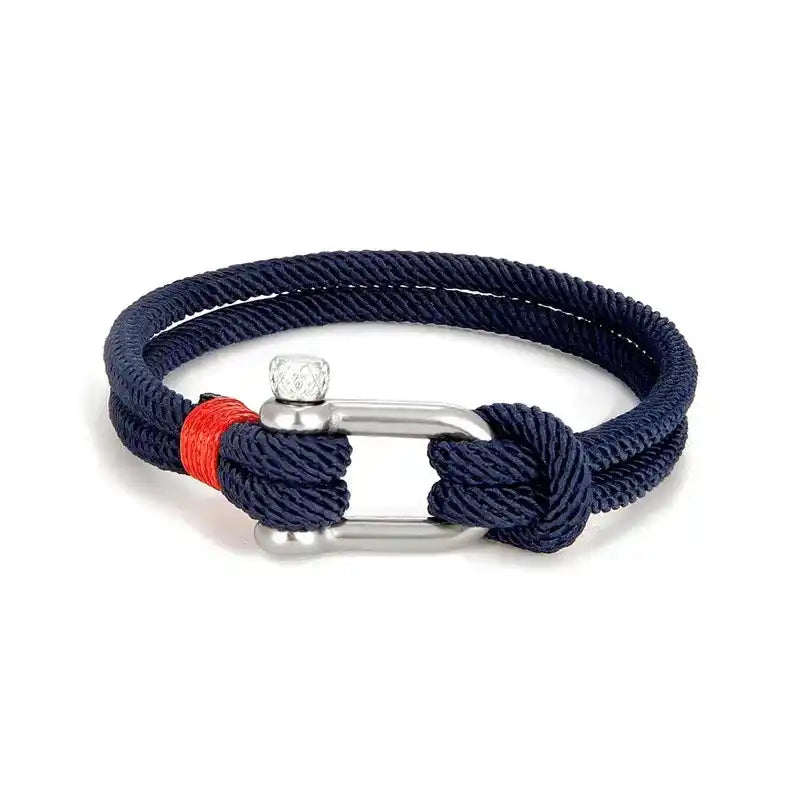 Sevilla Stainless Steel & Rope Bracelet