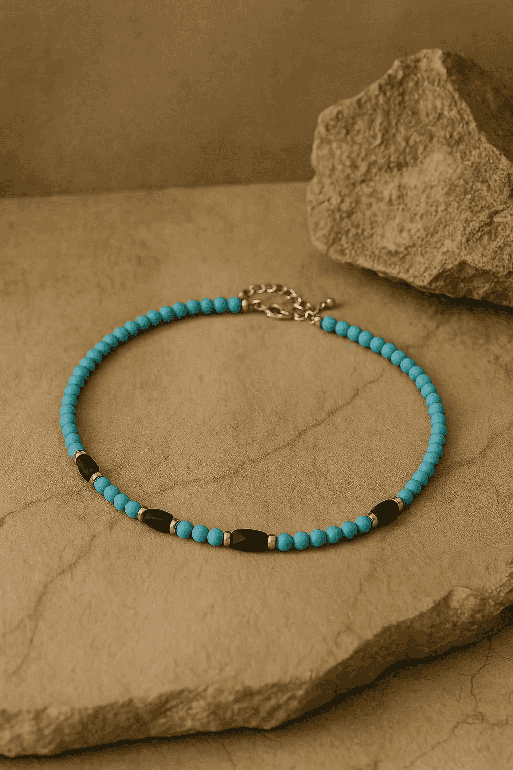 Necklace Sienna in Stone