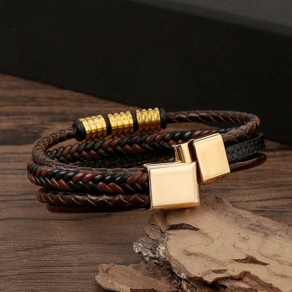 Leather Bracelet Apex
