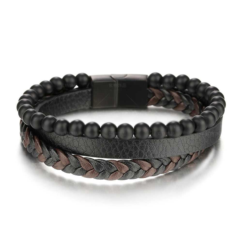 Leather Bracelet Sparta