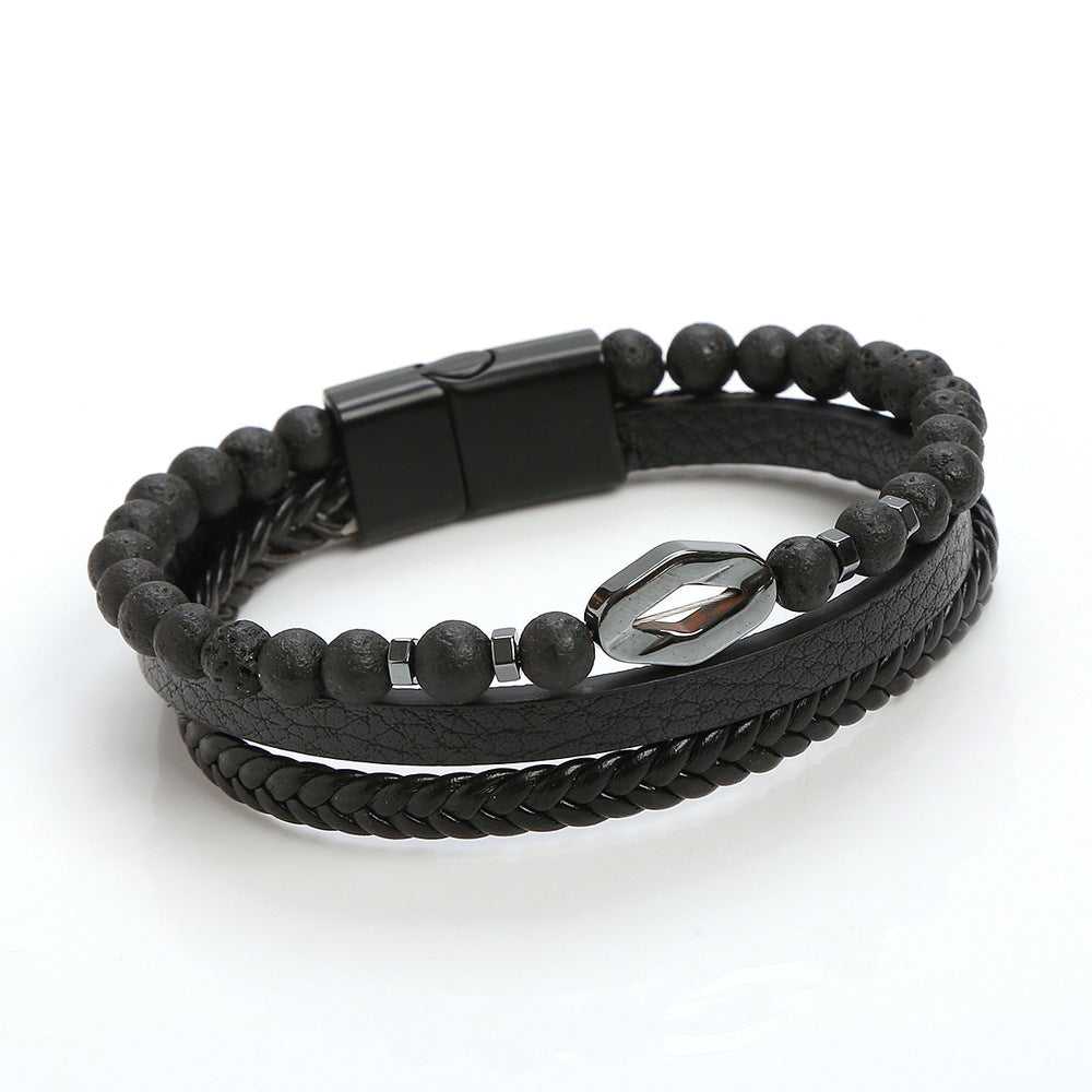 Leather Bracelet Viking