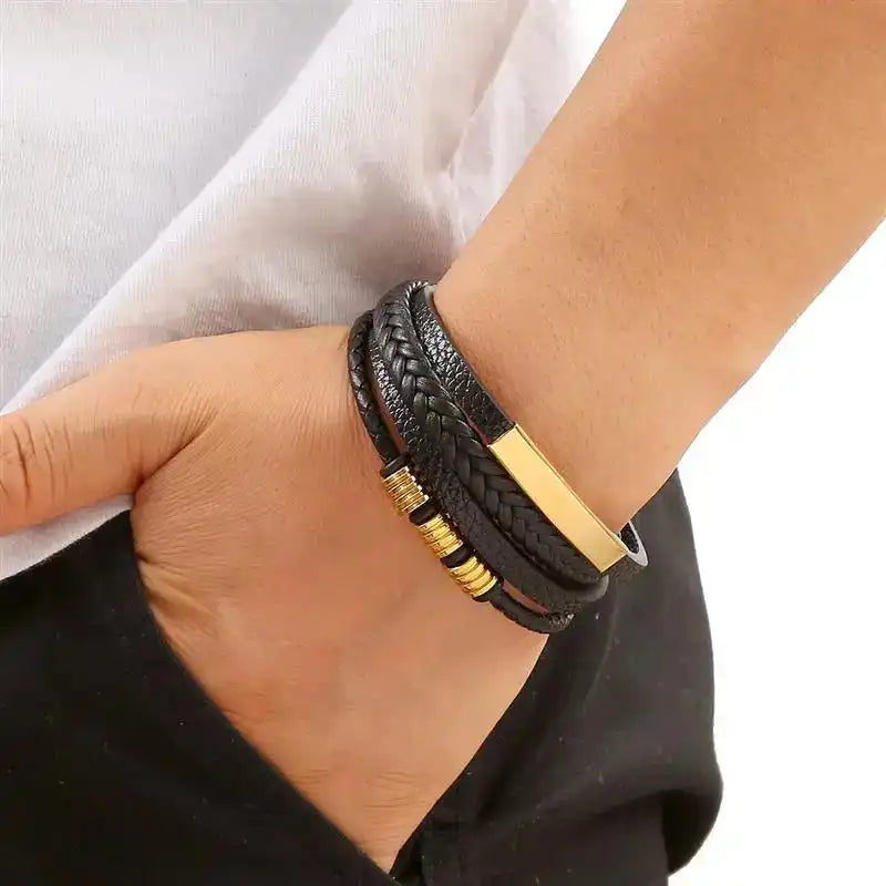 Leather Bracelet Apex