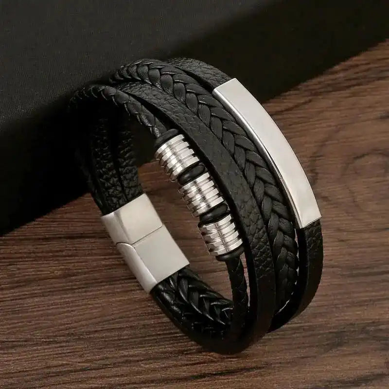 Leather Bracelet Zefiro