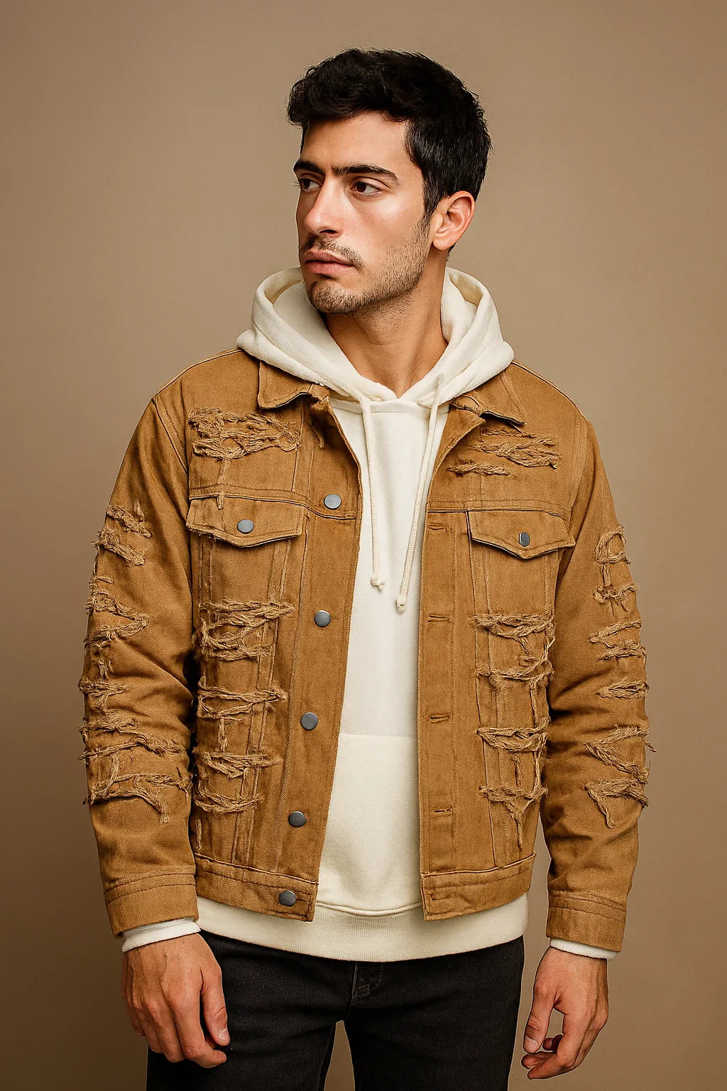 Urban Fringe Jacket – Crafted for Street Expression