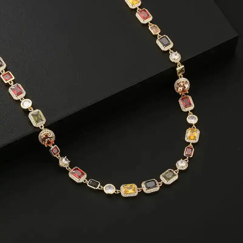 Aurora Gem Necklace
