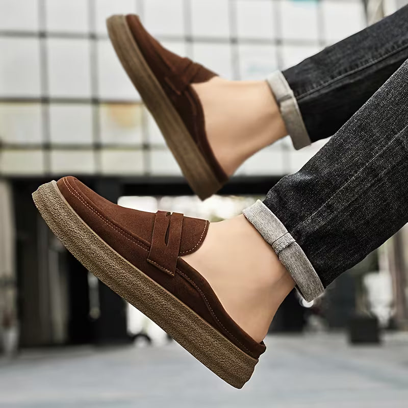 Mocassino Mule Brera – Suede Premium