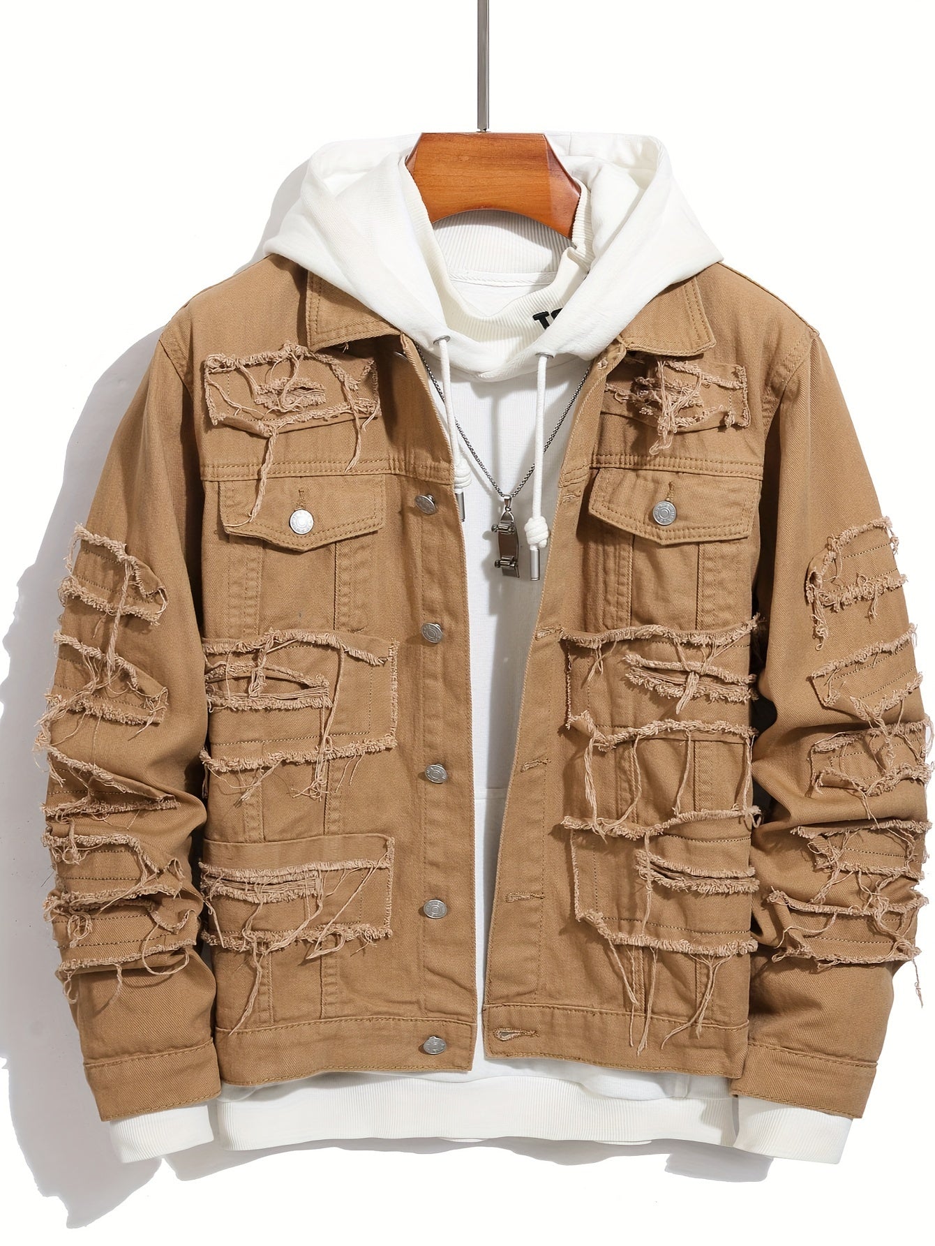 Urban Fringe Jacket – Crafted for Street Expression